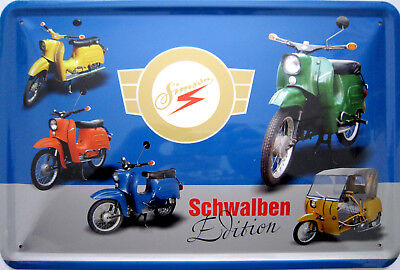 Simson Schwalbe Edition Blechschild Metallschild Schild 20 x 30 cm WNK BS213