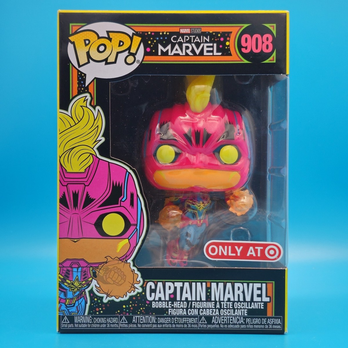 Vinyl Figure Captain Marvel Target Funko Captain Marvel (Art