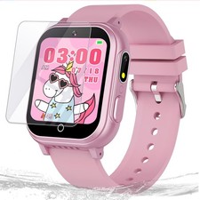 Kids Waterproof Smart Watch, 32 Games HD Touchscreen Kids Watch with Dual Cam...