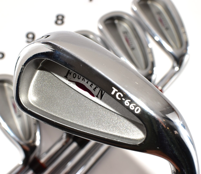 Fourteen TC-660 6pcs 5-6-7-8-9-Pw RH Golf Club Iron Set NSPRO