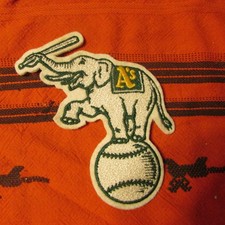 Oakland ? Philadelphia ? Athletics Baseball Embroidered Patch Elephant