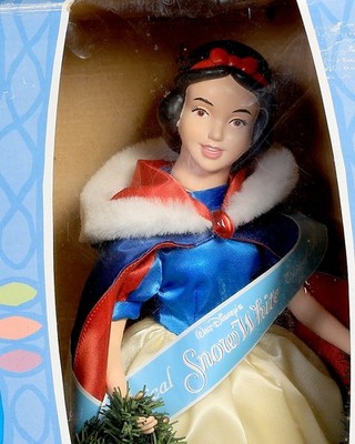Vintage TELCO Animated Musical Disney's Snow White Wind Up Christmas Figure