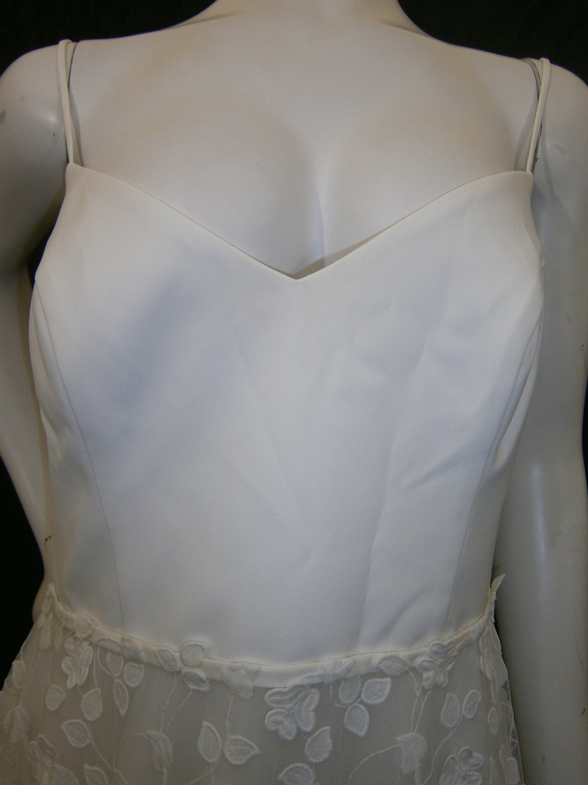 Vagabond Bridal Wedding Dress 12 Ivory Lace Appliques Custom Wilde Design image 6