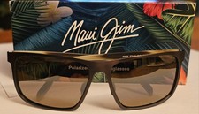 Maui Jim Sunglasses- Brown MJ-846 Wana 846 O1C- Brushed Chocolate