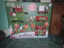 2025 The Grinch Dr. Seuss Holiday Express 49-Piece Train Set Collectors Edition