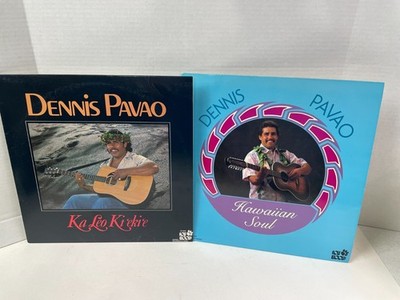 Hawaiian Pacific Folk LP ~ DENNIS PAVAO Ka Leo Ki eki e 1986 Hawaiian Soul 1988