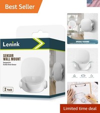 Versatile 2 Pack Wall Mount for Ecobee Smart Sensors - Stylish Durable