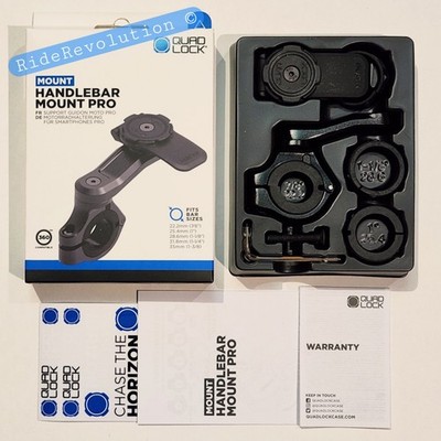 Quad Lock Motorcycle Handlebar Mount PRO for sale online | eBay
