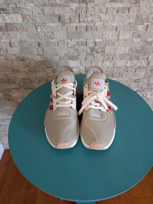NWT Adidas Originals Men\'s NMD_G1 Shoes, Wonder Beige/Red/Wonder White Men\'s 7.5 adidas NMD S1 Wonder White Solar Red Men main image 4