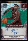 2025-26 Bowmans Best GREEN REFRACTOR Robert McCray V FSU Auto /99