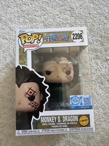 One Piece Monkey D Dragon Chase Funko Pop! # 2206 W/ Protector