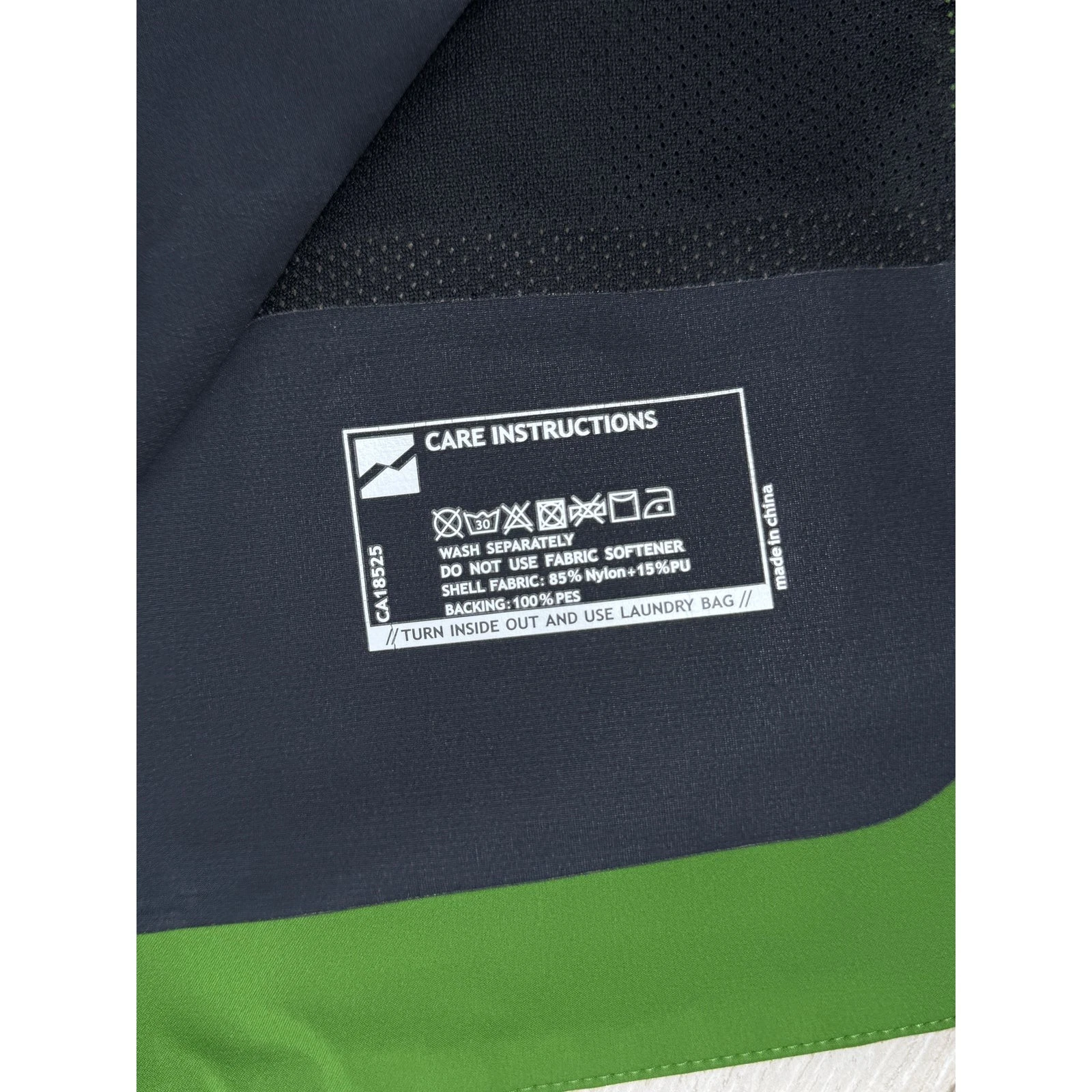 NWOT Mountain Force Mens Ski Shell Jacket Green Waterproof Hooded EU50 US Medium - product detail image 6