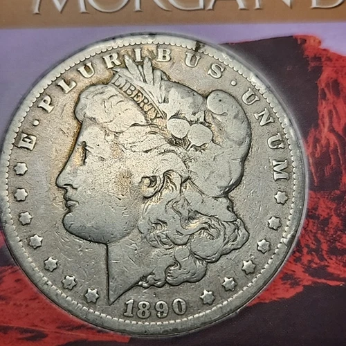 1890 CC Morgan Silver Dollar #130