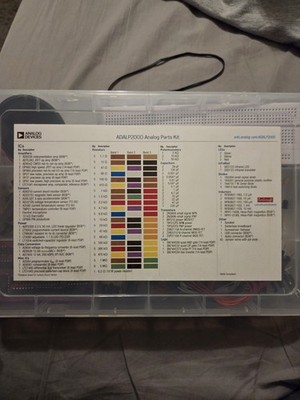 Analog Devices ADALP2000 Analog Parts Kit with Solderless Breadboard
