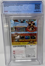 CGC Graded Donkey Kong Country: Tropical Freeze NEW Switch (1022774005, 9.9 A++)