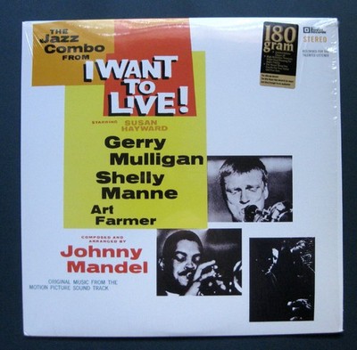 GERRY MULLIGAN MANNE FARMER The Jazz Combo From ''I Want To Live!'' 52nd STREET LP