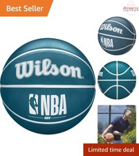 NBA DRV Series Basketball Synthetic Rubber Size 7 Blue Outdoor Play