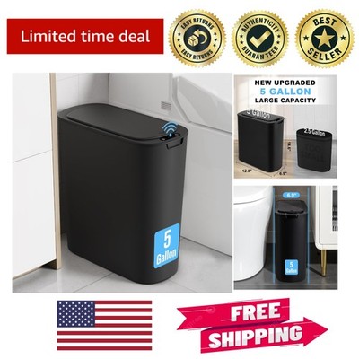 Touchless Motion Sensor Trash Can - 5 Gallon Indoor Garbage Solution