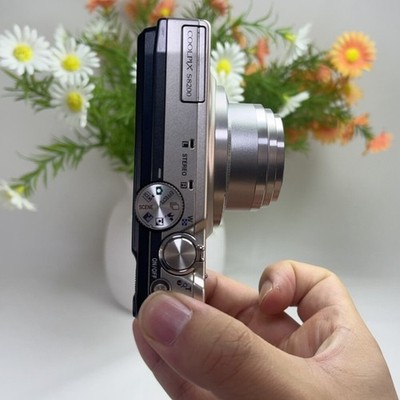 Nikon COOLPIX S8200 Digital Camera 16.1MP 14x Optical Zoom Face
