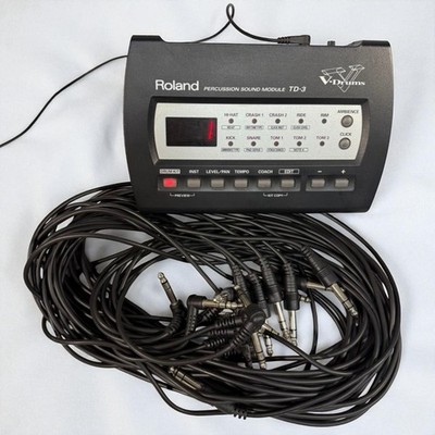 Roland TD-3 V-Drum Modul Elektronisches Drum Soundmodul getestet aus Japan
