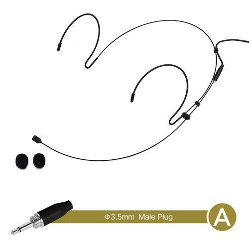 Double Earhook Headset Mic Headworn/Microphone/For For Wireless - Picture 2 of 40