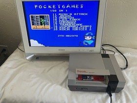 Super Games 150 in 1 Nintendo NES Red Cartridge Tested Working Cleaned Free Ship