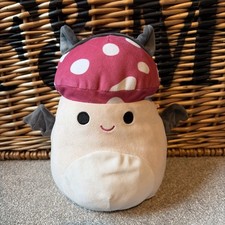 Squishmallows Malcolm The Mushroom Plush Soft Toy Original - 9”