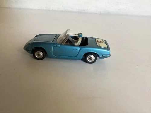 Vintage Corgi Toys Lotus Elan S2 Open Top Tiger in My Tank  1960s Original VGC