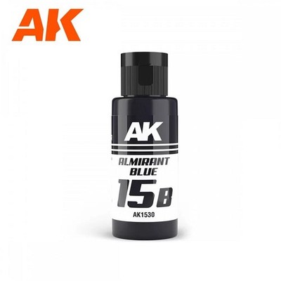 AK Interactive AK1530 - Dual Exo 15B - Almirant Blue 60Ml - Neu