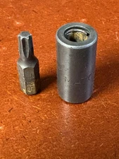 Matco Tools AP86D 1/4" Drive Impact Bit Socket Adapter Shallow 6 Point & T25 Bit