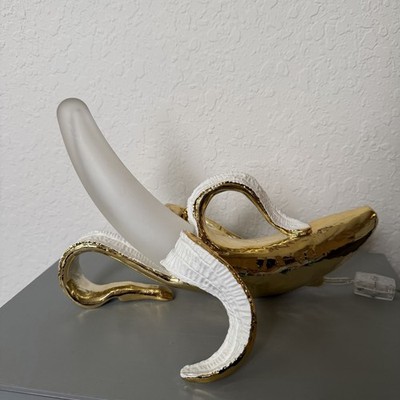 Seletti & Job Banana Lamp Splayed Table Decorative LED Lamp Fun Gift Studio Job