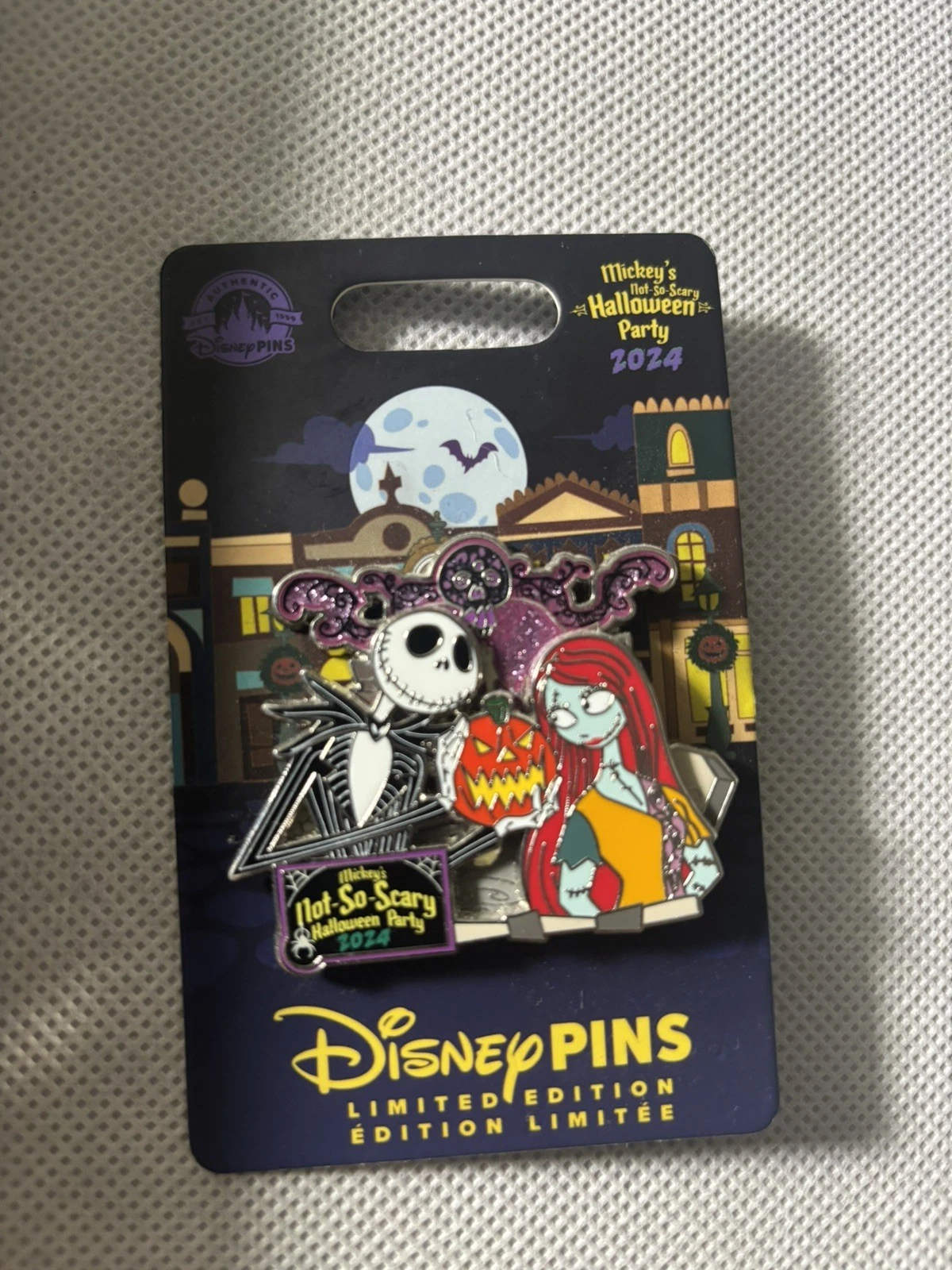 Mickey's Not So Scary Halloween Party MNSSHP 2024 Jack Nightmare Christmas Pin