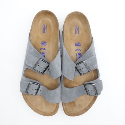 Size 10-10.5 Men's / EUR 43 Birkenstock Arizona Soft Footbed Suede