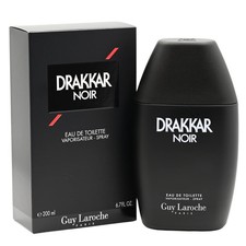 DRAKKAR NOIR by Guy Laroche cologne for men EDT 6.7 / 6.8 oz New in Box
