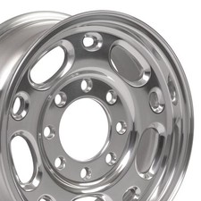 16 In Polished Rim Fits 8-lug Chevy Gmc Hd 8 Lug Trucks 8x165 5079