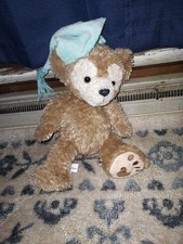 Disney Parks Duffy The Disney Bear Plush 12" Stuffed Animal Sleep Hat