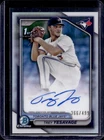 2024 Bowman Draft Trey Yesavage Chrome Auto Refractor 1st #366/499
