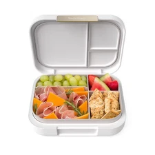 Bentgo Modern 4 Compartment Bento Style Leak-Resistant Lunch Box - White