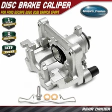 Rear Driver Brake Caliper with Bracket for Ford Escape 2020 2021 Bronco Sport