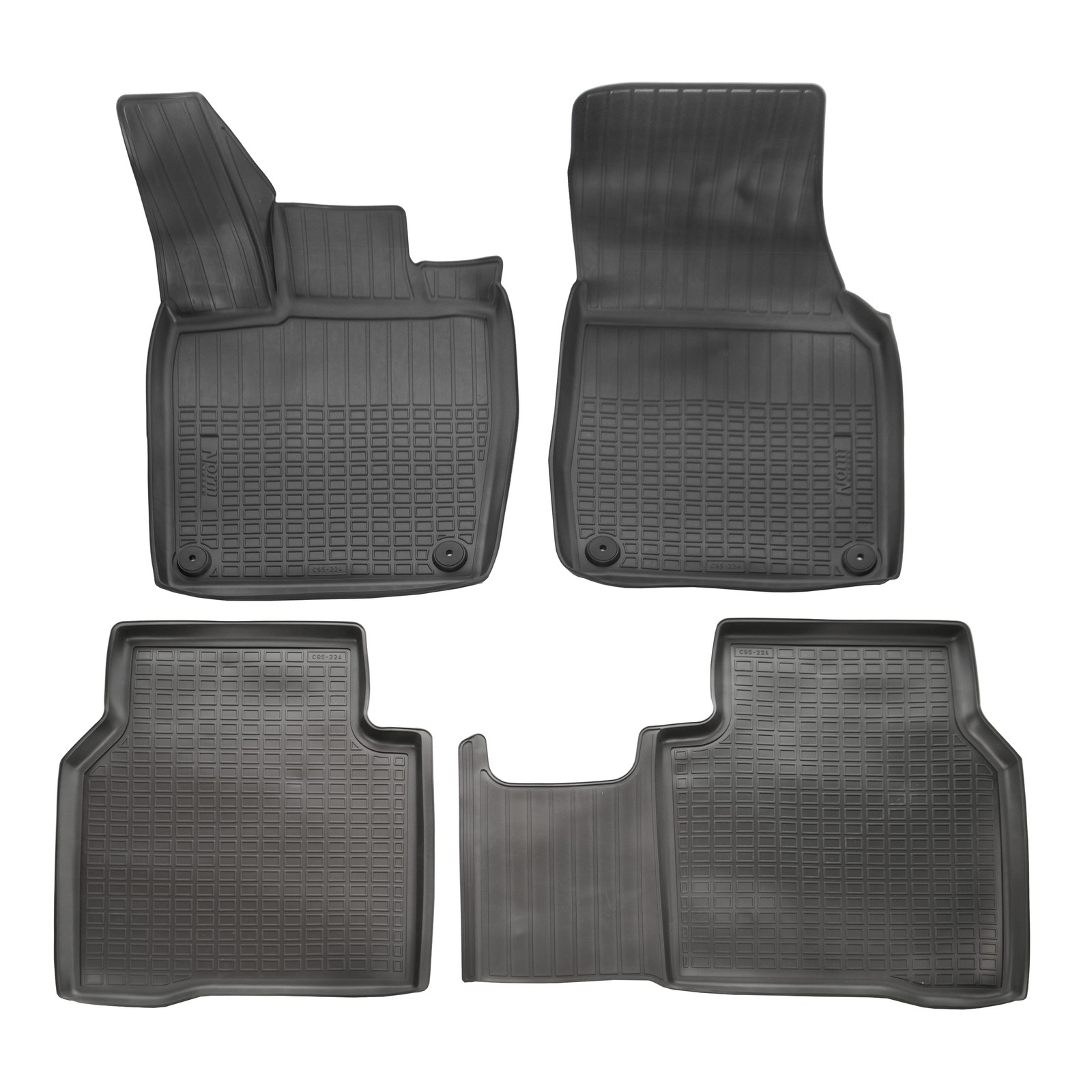 Tapis de sol en TPE premium pour Volkswagen ID.7 depuis 2023 design sobre et durable