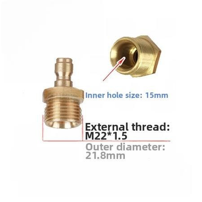 #ad #ad Quick Connect Fitting Copper Male Adapter for Car Washer High Pressure Tools AU $14.88