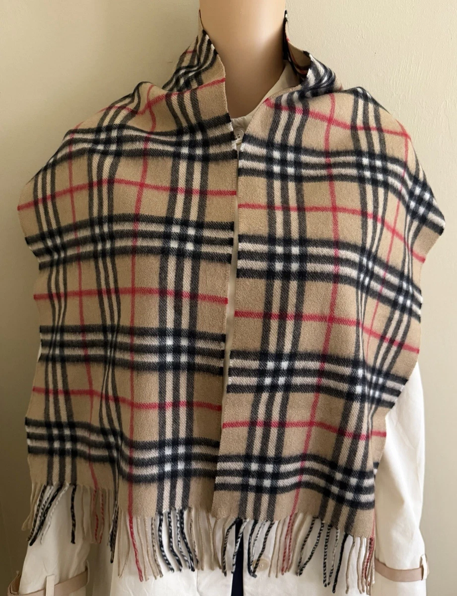 Burberry 100% Cashmere Scarves for Men for sale - eBay