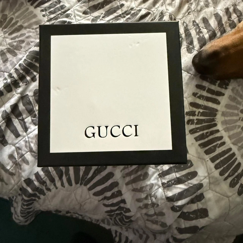 Gucci Matte Black "GG" Buckle Women's Belt - Image 3 of 4