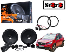 Kit 4 Casse Altoparlanti HERTZ DSK 165.3 Anteriori X Peugeot 2008 2013