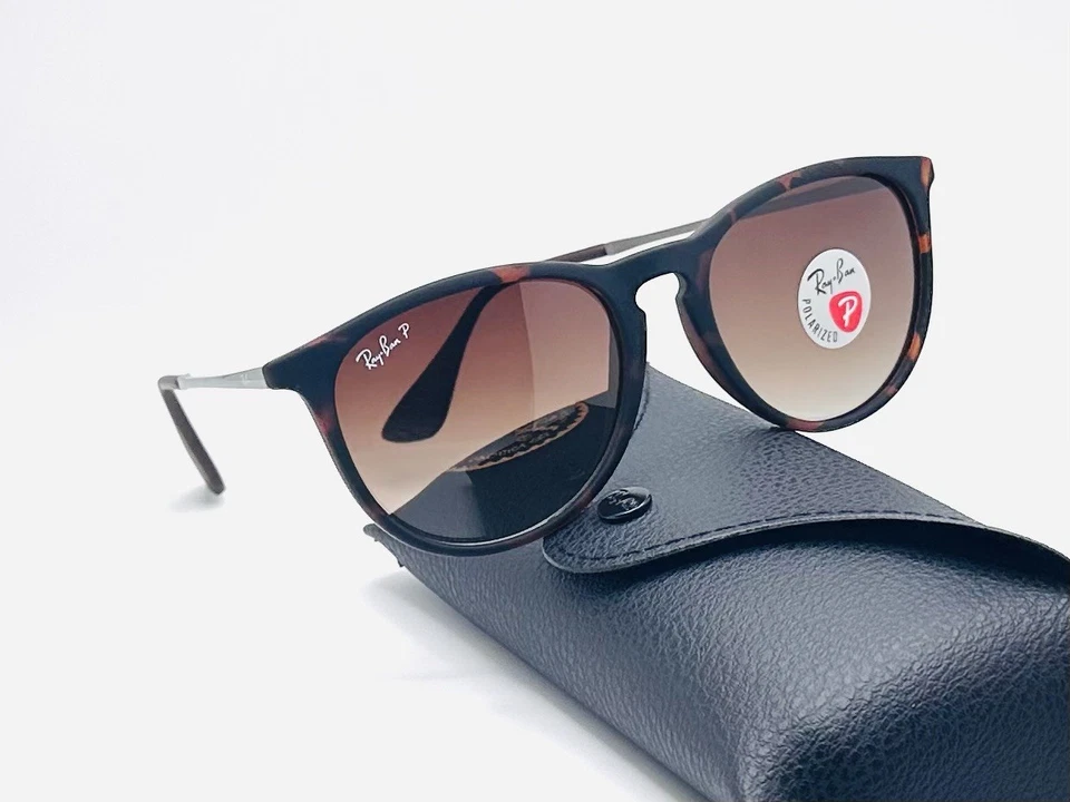 Ray Ban RB4171 Erika 54mm Unisex Polarized Sunglasses - Brown Gradient Lens - Image 3 of 4