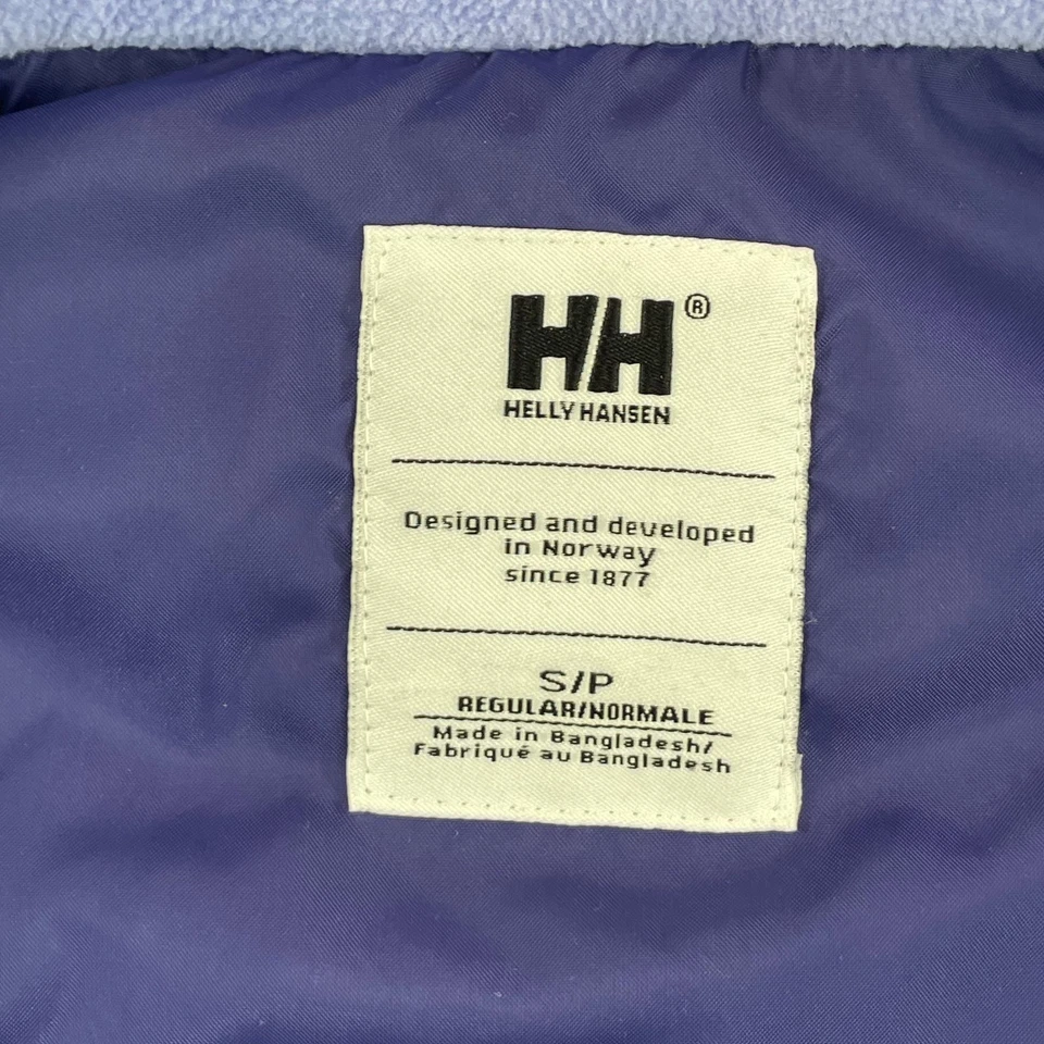 Chaqueta Helly Hansen Primaloft Cremallera Completa Mujer Pequeña Ligera Lavanda GorpCore Cálida Foto 2 de 4