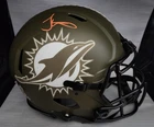 Tyreek Hill Autographed Miami Dolphins STS F/S Authentic Helmet Beckett COA