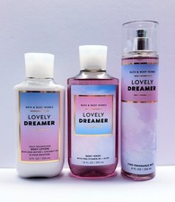 Bath  Body Works LOVELY DREAMER Body Lotion, Shower gel, Fragrance Mist 3 pcs 