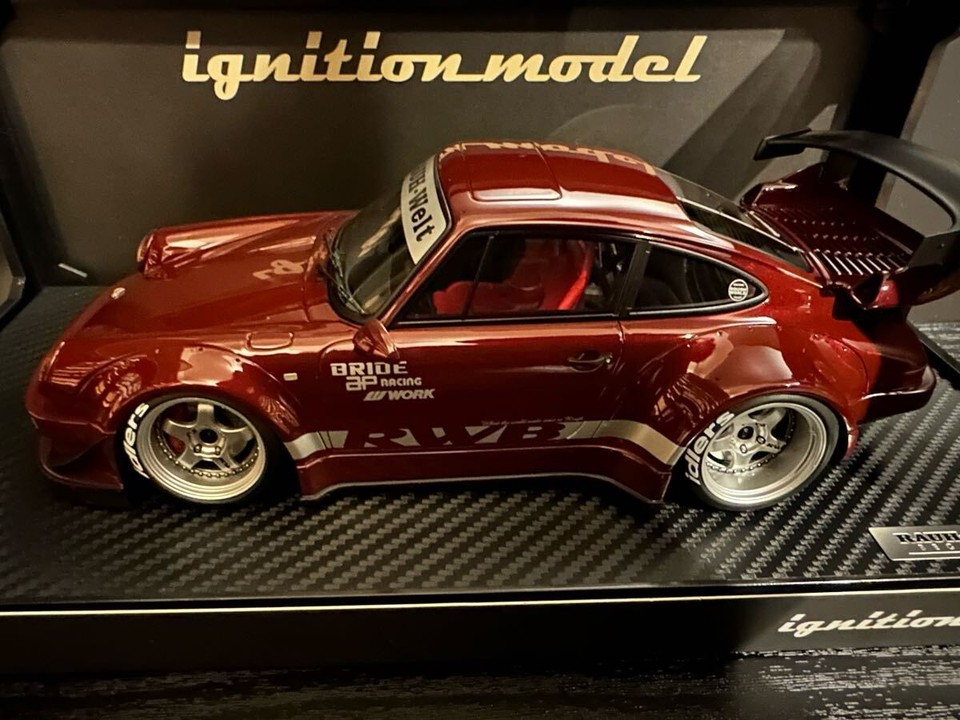 Ignition Model 1/18 RWB Porsche 930 Dark Red 911 RAUH-Welt Nakai IG3622 ...