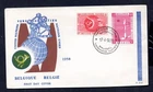 Belgium - 1958 United Nations First Day Cover